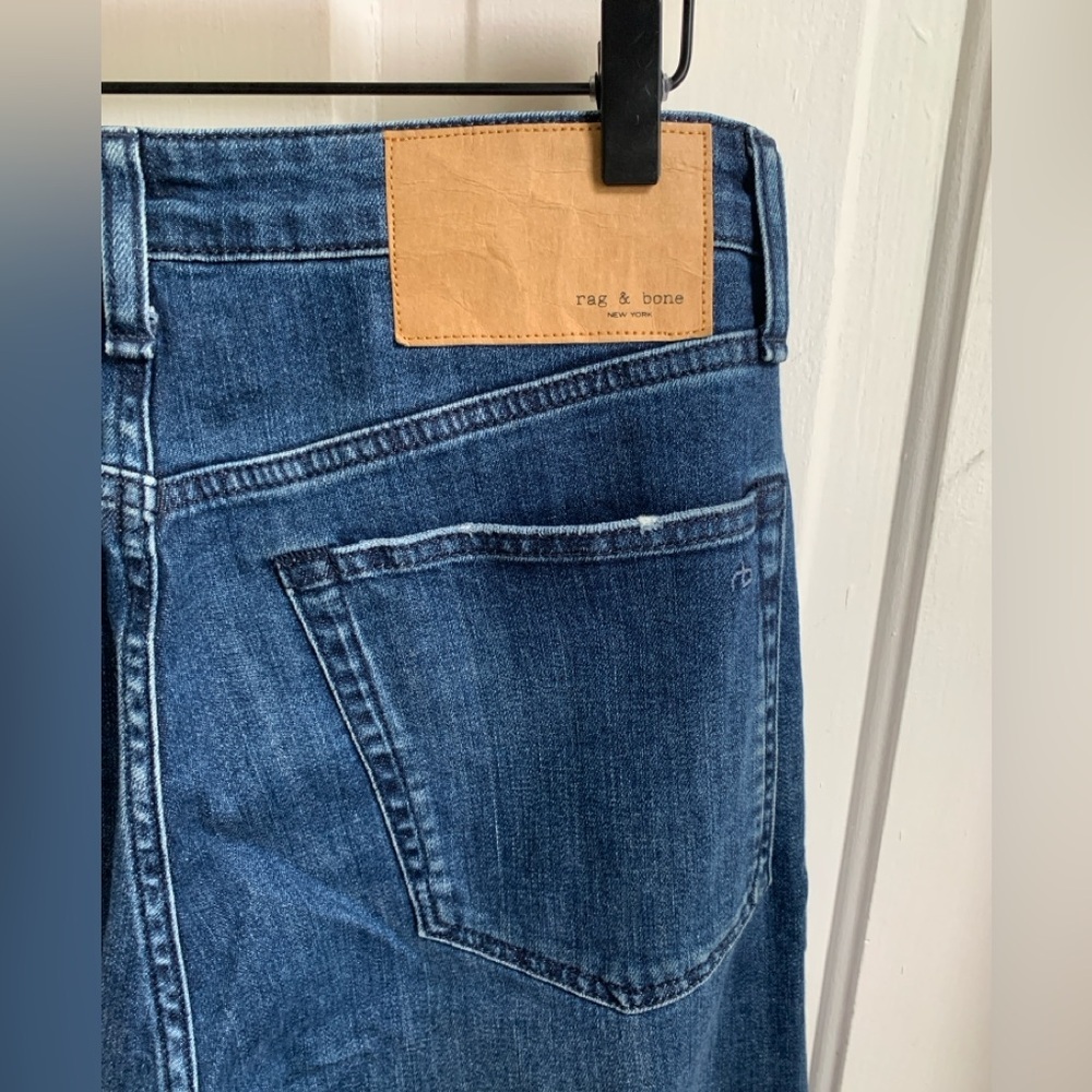 rag & bone maya high-rise ankle slim jeans size 29 - Picture 5 of 11